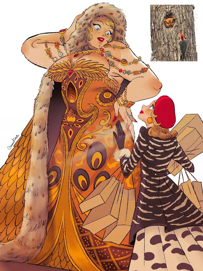 25 New Fascinating Animals Turned Into Human Characters By Connie Kang 25 New Fascinating Animals Turned Into Human Characters By Connie Kang