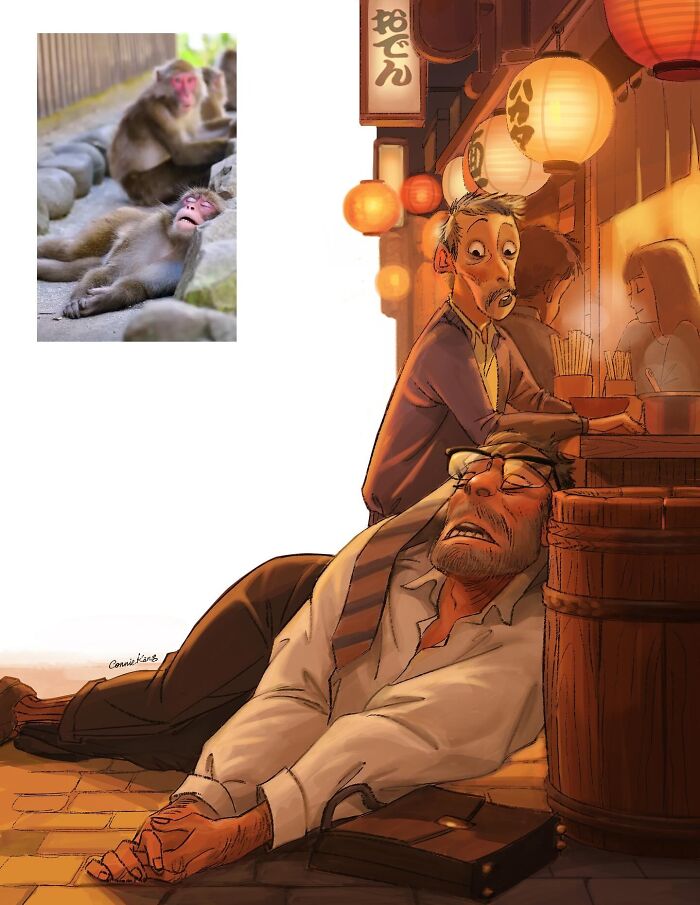 25 New Fascinating Animals Turned Into Human Characters By Connie Kang 25 New Fascinating Animals Turned Into Human Characters By Connie Kang