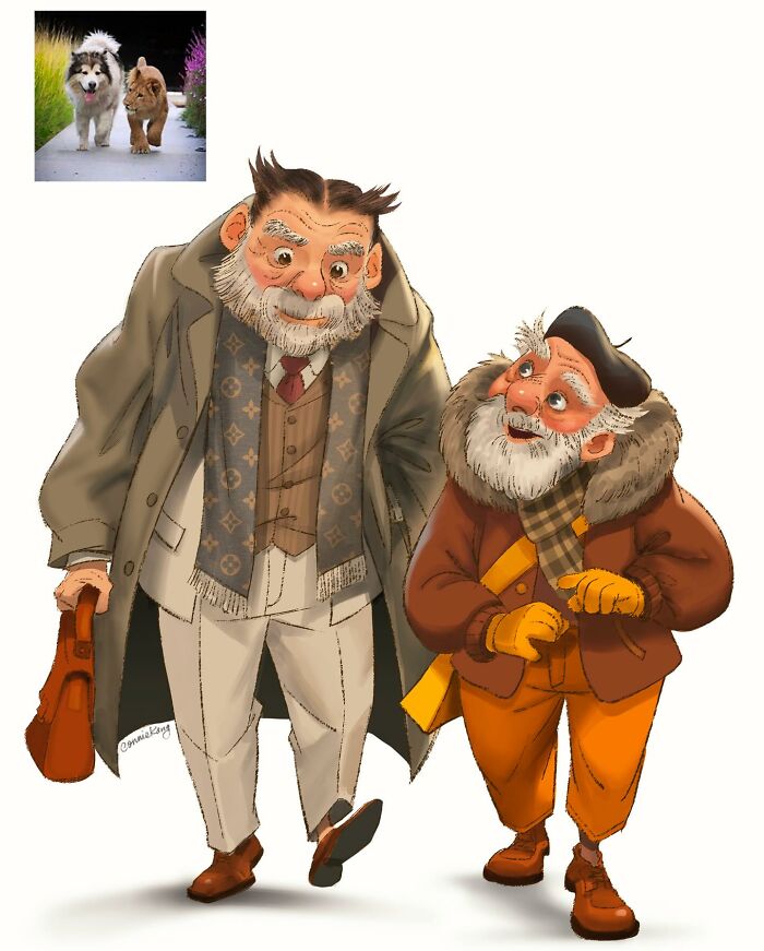 25 New Fascinating Animals Turned Into Human Characters By Connie Kang 25 New Fascinating Animals Turned Into Human Characters By Connie Kang