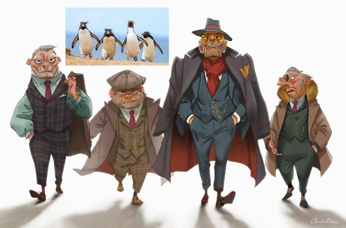 25 New Fascinating Animals Turned Into Human Characters By Connie Kang 25 New Fascinating Animals Turned Into Human Characters By Connie Kang