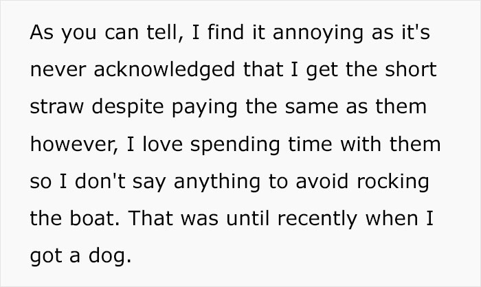 Friends Ban Childfree Woman From Bringing Her Dog On A Trip, Balk When She Refuses To Pay For Their Kids