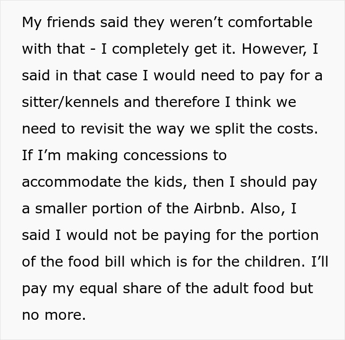 Friends Ban Childfree Woman From Bringing Her Dog On A Trip, Balk When She Refuses To Pay For Their Kids