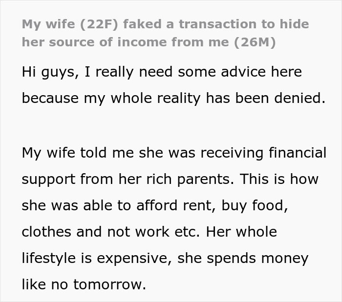 &ldquo;Fake And Edited&rdquo;: Woman Hides Her Source Of Income From Her Husband, He Finds Out She Lied