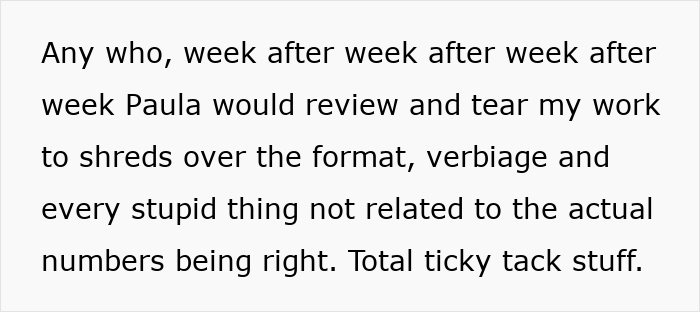 Boss Calls A Report “Basically Unreadable,” Then Is Left Dumbstruck When She Learns It’s Her Own