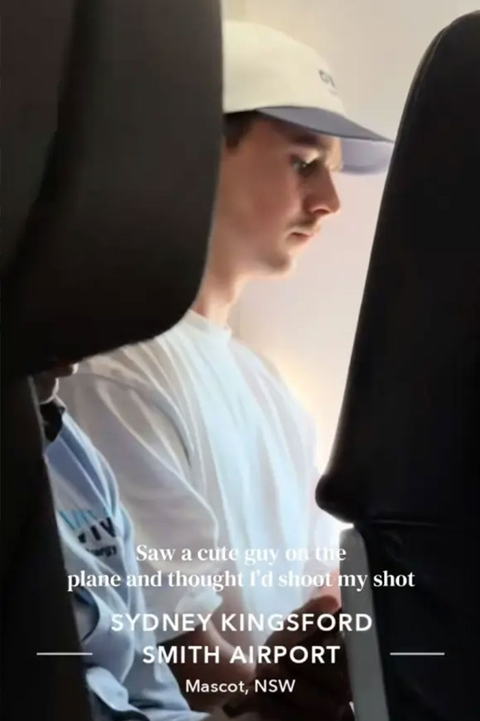 Australian Woman Goes Viral After Writing Love Note To “Cute Guy” She Spotted On Flight