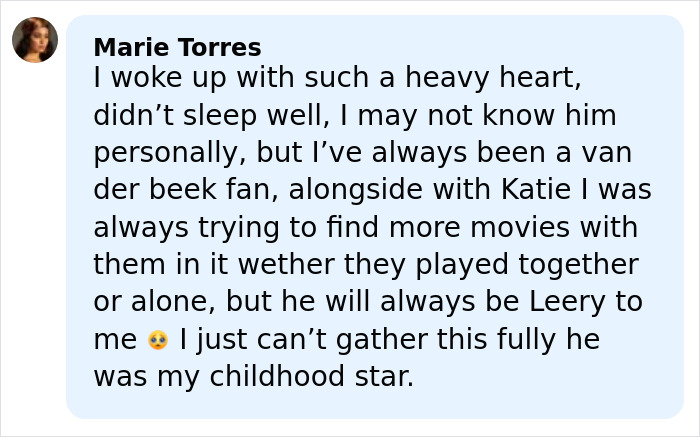 Katie Holmes Honors Her Late Costar James Van Der Beek With A Moving Handwritten Letter