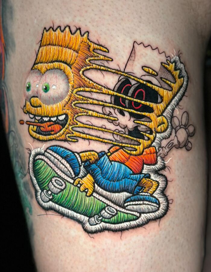 Brazilian Artist Creates Tattoos That Look Like Raised Embroidery You Can Feel (49 New Pics) Brazilian Artist Creates Tattoos That Look Like Raised Embroidery You Can Feel (49 New Pics)