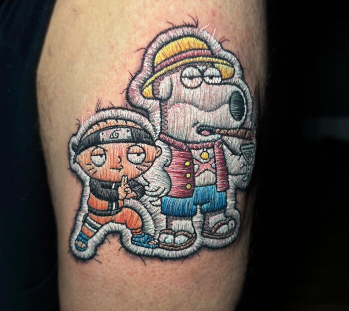 Brazilian Artist Creates Tattoos That Look Like Raised Embroidery You Can Feel (49 New Pics) Brazilian Artist Creates Tattoos That Look Like Raised Embroidery You Can Feel (49 New Pics)