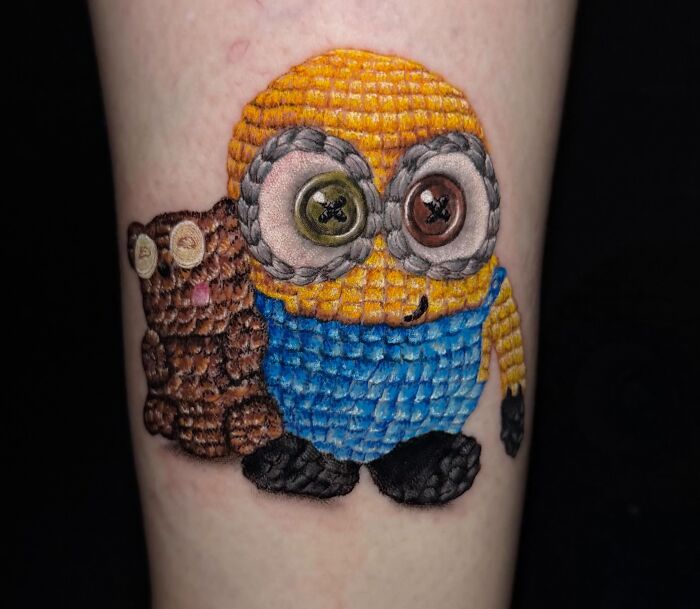 Brazilian Artist Creates Tattoos That Look Like Raised Embroidery You Can Feel (49 New Pics) Brazilian Artist Creates Tattoos That Look Like Raised Embroidery You Can Feel (49 New Pics)