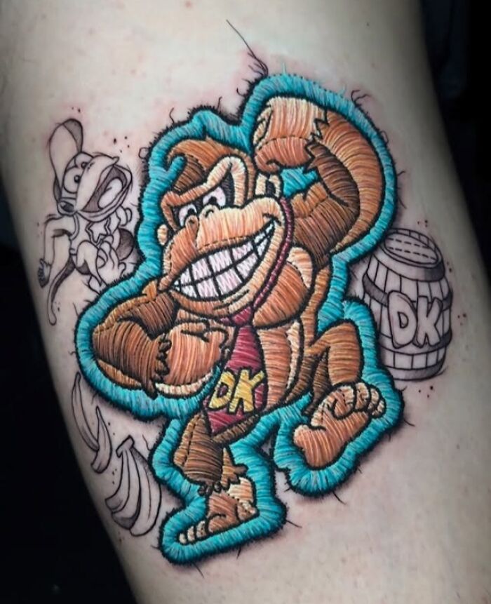 Brazilian Artist Creates Tattoos That Look Like Raised Embroidery You Can Feel (49 New Pics) Brazilian Artist Creates Tattoos That Look Like Raised Embroidery You Can Feel (49 New Pics)