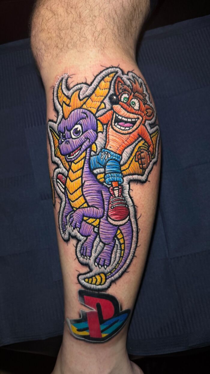 Brazilian Artist Creates Tattoos That Look Like Raised Embroidery You Can Feel (49 New Pics) Brazilian Artist Creates Tattoos That Look Like Raised Embroidery You Can Feel (49 New Pics)