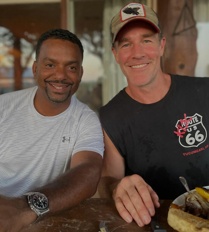 Alfonso Ribeiro Breaks Hearts With Photo Of His “Last Goodbye” With James Van Der Beek