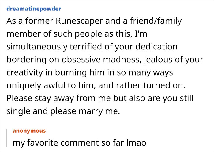Man Cheats On GF And Shares Her Private Pics, She Destroys 14+ Years Of Effort He Put Into RuneScape