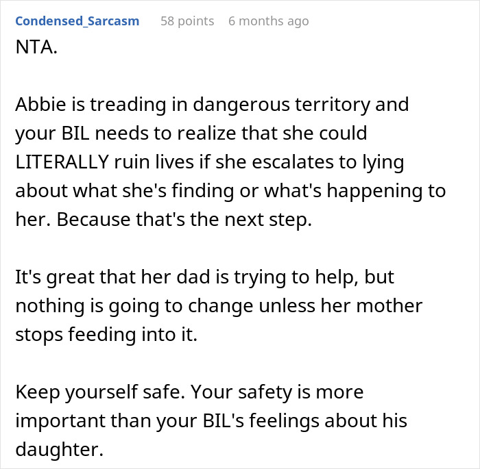 Guy Refuses To Let Niece Into His Home After Her Mom Asks Her To Spy On Everyone