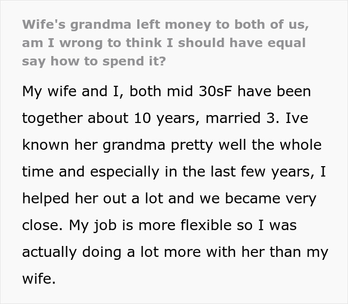 Woman Takes Care Of Wife’s Grandma, Everything Falls Apart Once They Get Her Will