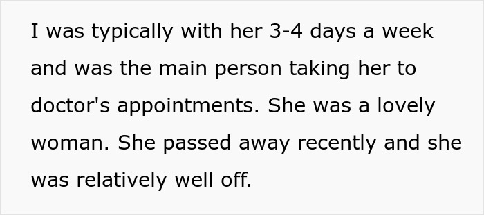 Woman Takes Care Of Wife’s Grandma, Everything Falls Apart Once They Get Her Will