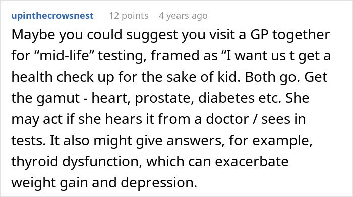 &ldquo;I&rsquo;m Considering Leaving&rdquo;: A Husband Struggles To Accept His Wife&rsquo;s Weight Gain
