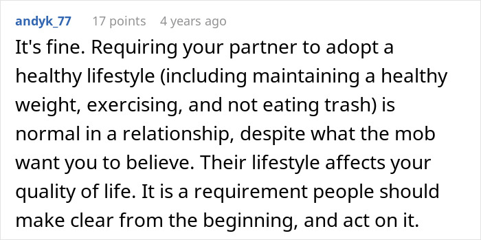 &ldquo;I&rsquo;m Considering Leaving&rdquo;: A Husband Struggles To Accept His Wife&rsquo;s Weight Gain