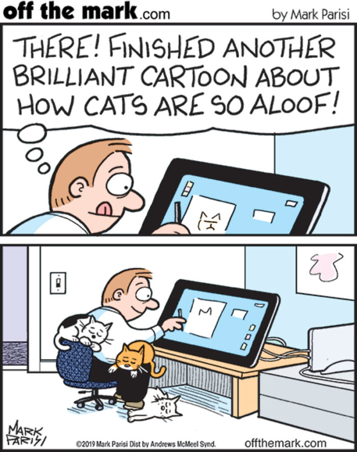 43 Clever And Wholesome Comics By Mark Parisi That Capture Life&rsquo;s Funniest Moments (New Pics)