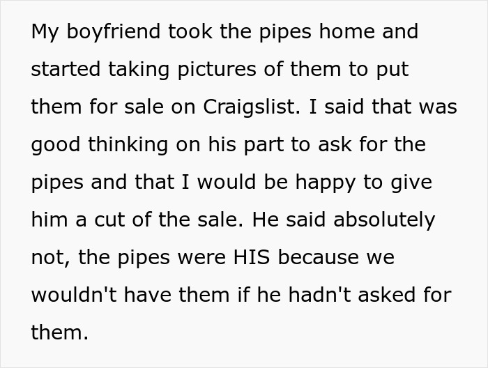 Guy Turns GF&rsquo;s Purchase Into Payday, Refuses To Share The Profit From Selling Her Bike Spare Parts