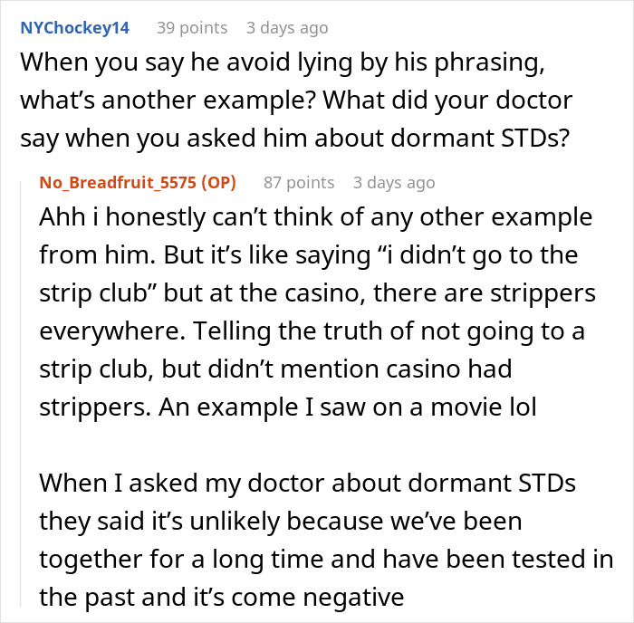 23YO Shocked After Military BF Gets STI And Accuses Her Of Cheating, She Knows He Might Be Lying