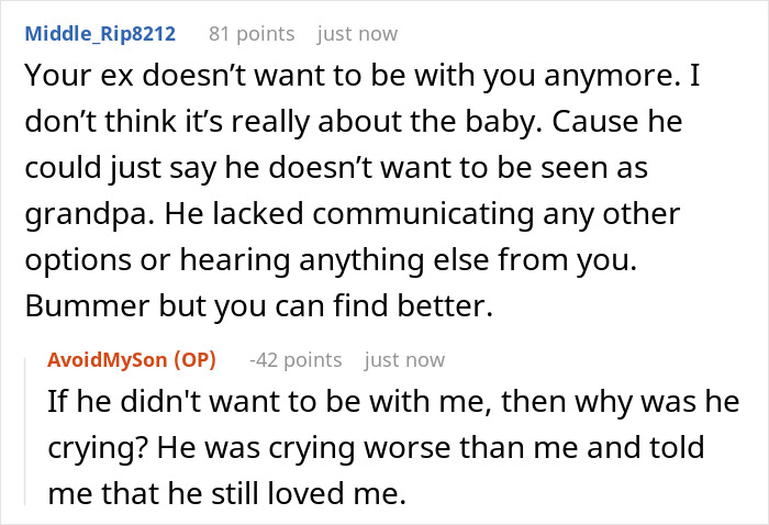 32YO In Tears As His 44YO GF Is Going To Be A Grandma, Dumps Her As He Doesn’t Want To Be A Grandpa