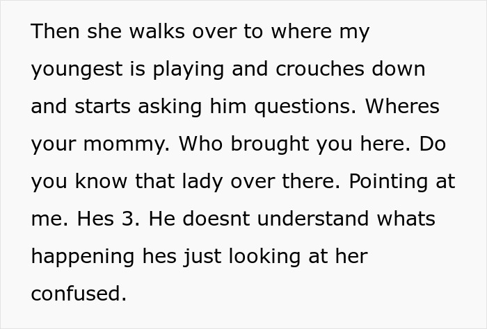 Unhinged Mom At Trampoline Park Stops Lady With Kids From Leaving, Says She’s Too Young To Be A Mom Unhinged Mom At Trampoline Park Stops Lady With Kids From Leaving, Says She’s Too Young To Be A Mom