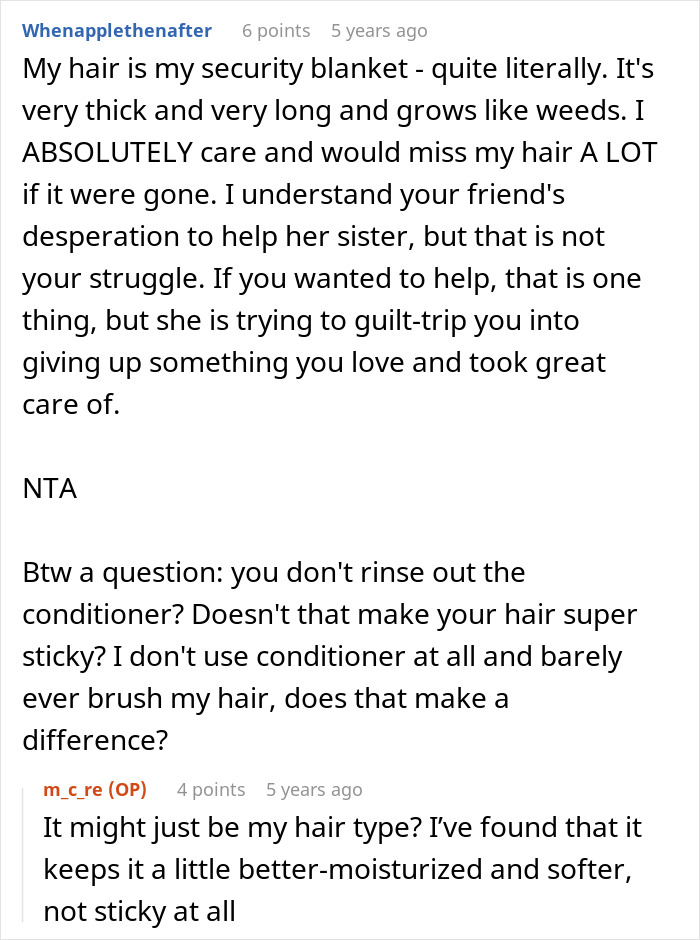 Lady Eyes Friend&rsquo;s Long Hair, Expects Her To Cut It Off For Her Sister&rsquo;s Wig, Mad She Says No