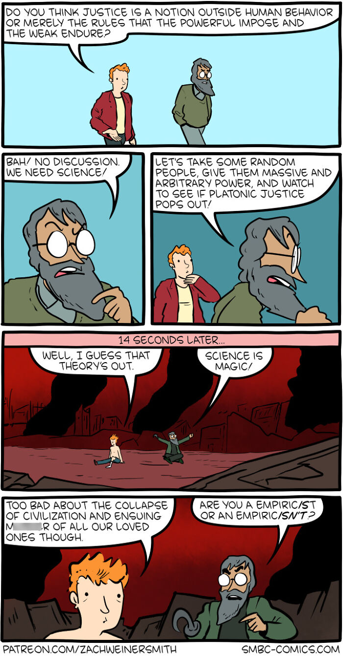 37 Hilarious And Thought-Provoking “Saturday Morning Breakfast Cereal” Comics To Brighten Your Day (New Pics)