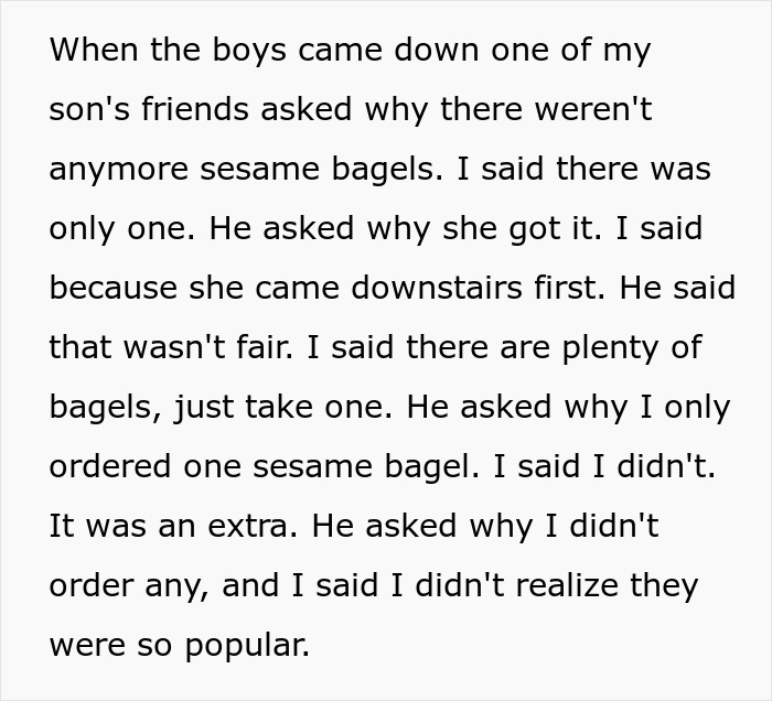 Man Refuses To Entertain Son&rsquo;s Friend&rsquo;s Tantrum Over A Sesame Bagel, His Mom Comes For Him