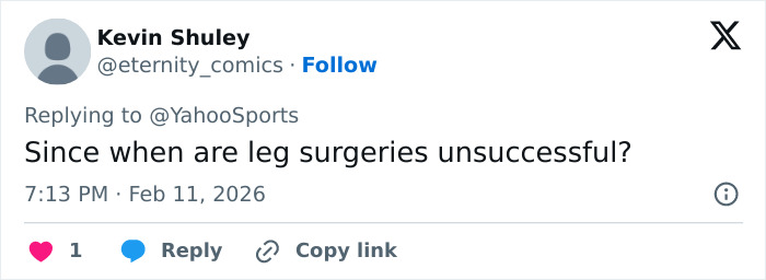 Lindsey Vonn May Face Leg Loss After Horrific Winter Olympics Crash