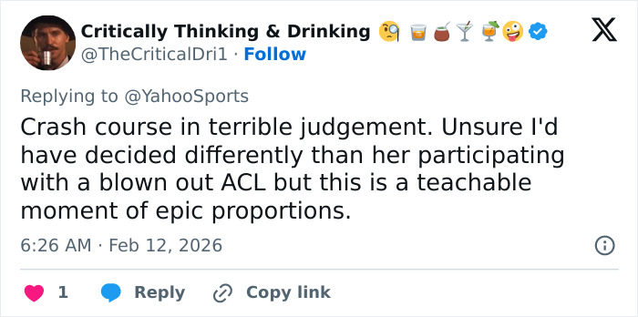 Lindsey Vonn May Face Leg Loss After Horrific Winter Olympics Crash