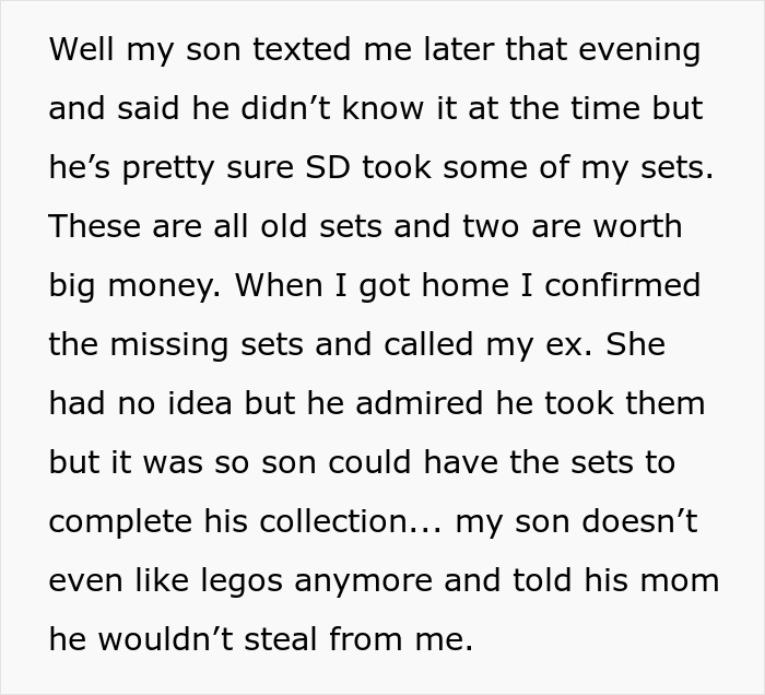Cheating Ex-Wife’s Boyfriend Steals Expensive Lego Sets From Guy, Gets Arrested