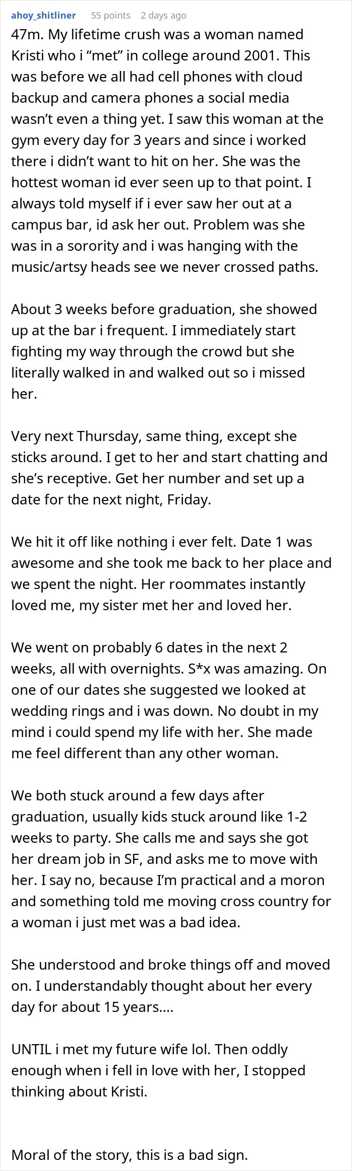 Married Man Texts Woman He Loved 15 Years Ago, Tells Wife &ldquo;Don’t Freak Out&rdquo;
