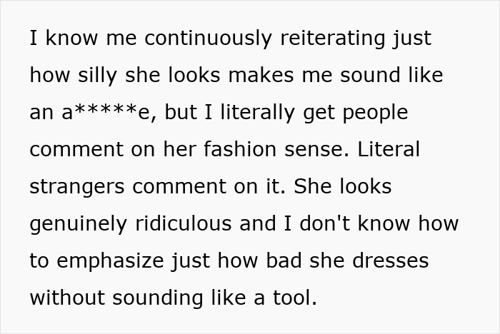 Man Feels Embarrassed By Girlfriend’s Style, Brings Her Childhood Trauma Back Man Feels Embarrassed By Girlfriend’s Style, Brings Her Childhood Trauma Back