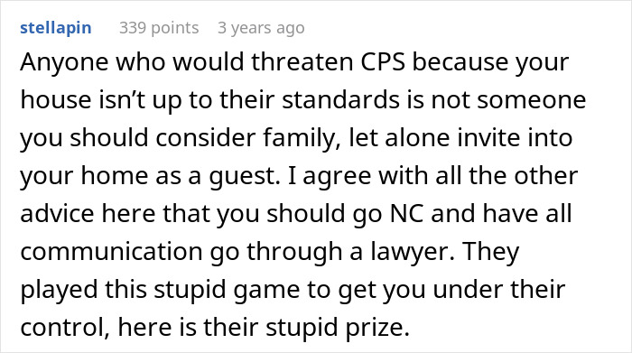 “He Would Call CPS”: In-Laws Threaten CPS After Declaring New Parents’ Home Unacceptable “He Would Call CPS”: In-Laws Threaten CPS After Declaring New Parents’ Home Unacceptable