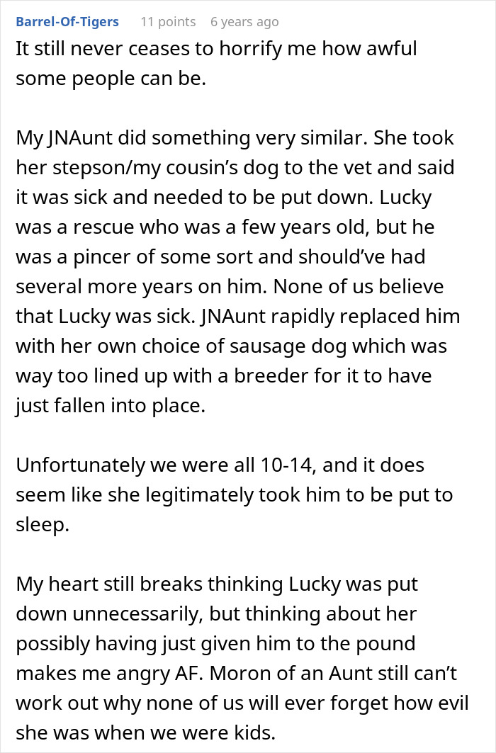 MIL Pretends Dog Passed Away So She Can Get Rid Of Him, Acts Surprised When Family Finds Him At The Shelter MIL Pretends Dog Passed Away So She Can Get Rid Of Him, Acts Surprised When Family Finds Him At The Shelter