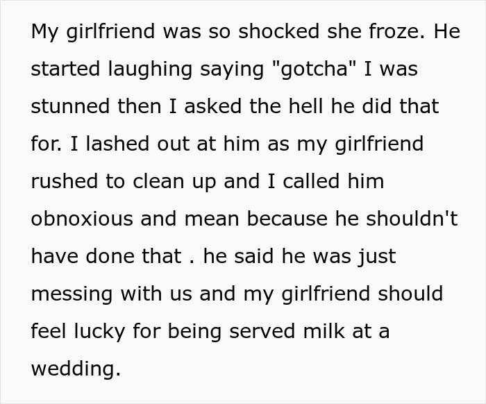Groom Pranks BIL&rsquo;s Girlfriend Instead Of Enjoying His Wedding, Refuses To Pay For His Actions