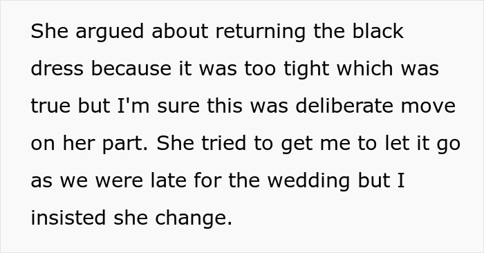 Husband Leaves Wife Behind After She Reveals What She’s Planning To Wear To Brother’s Wedding Husband Leaves Wife Behind After She Reveals What She’s Planning To Wear To Brother’s Wedding