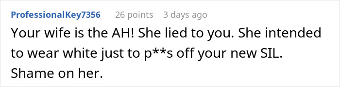 Husband Leaves Wife Behind After She Reveals What She’s Planning To Wear To Brother’s Wedding Husband Leaves Wife Behind After She Reveals What She’s Planning To Wear To Brother’s Wedding