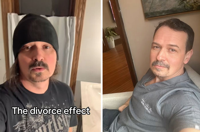 “The Divorce Effect”: 26 Before And After Photos Of Men Whose Divorce Was The Best Thing That Happened To Them