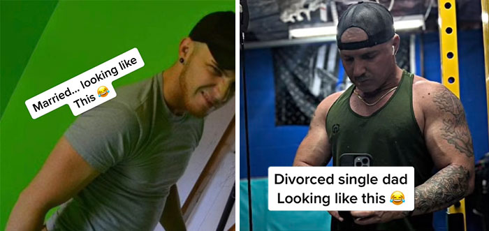 “The Divorce Effect”: 26 Before And After Photos Of Men Whose Divorce Was The Best Thing That Happened To Them