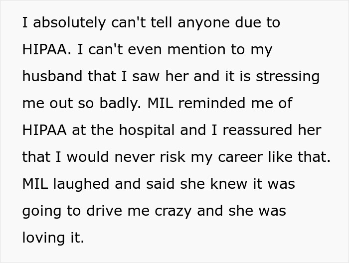 Nurse Finds MIL On A Secret Date, Can’t Tell Anyone Because Of HIPAA: “Stressing Me Out So Badly”