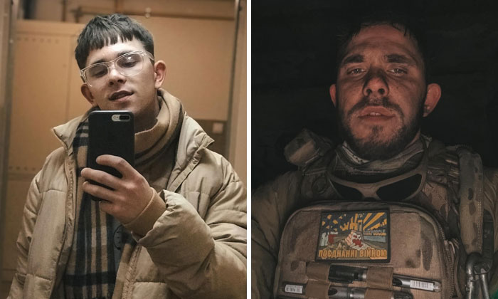 “I Hardly Remember Myself Before The War”: 42 Ukrainian Soldiers Share Powerful Before-And-After Photos “I Hardly Remember Myself Before The War”: 42 Ukrainian Soldiers Share Powerful Before-And-After Photos