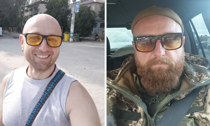 “I Hardly Remember Myself Before The War”: 42 Ukrainian Soldiers Share Powerful Before-And-After Photos “I Hardly Remember Myself Before The War”: 42 Ukrainian Soldiers Share Powerful Before-And-After Photos