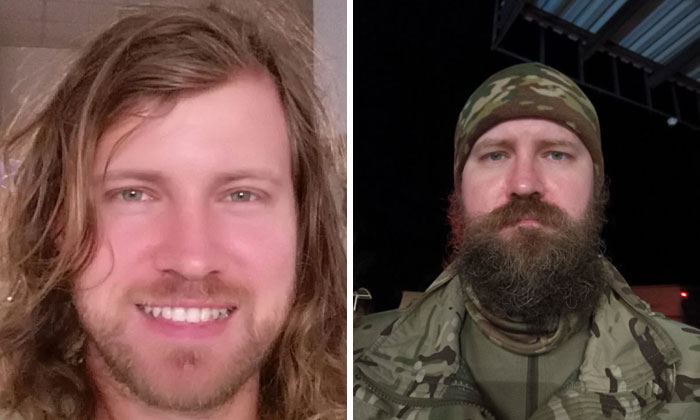 “I Hardly Remember Myself Before The War”: 42 Ukrainian Soldiers Share Powerful Before-And-After Photos “I Hardly Remember Myself Before The War”: 42 Ukrainian Soldiers Share Powerful Before-And-After Photos