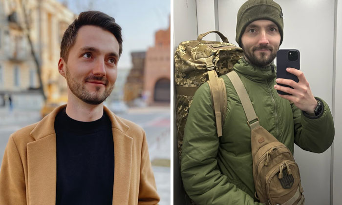 “I Hardly Remember Myself Before The War”: 42 Ukrainian Soldiers Share Powerful Before-And-After Photos “I Hardly Remember Myself Before The War”: 42 Ukrainian Soldiers Share Powerful Before-And-After Photos