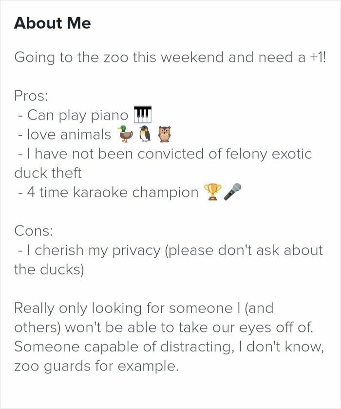 54 Tinder Profiles That Went So Off The Rails That Even Cupid Did A Double Take 54 Tinder Profiles That Went So Off The Rails That Even Cupid Did A Double Take