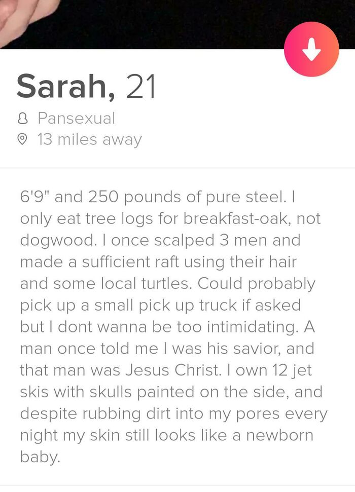 54 Tinder Profiles That Went So Off The Rails That Even Cupid Did A Double Take 54 Tinder Profiles That Went So Off The Rails That Even Cupid Did A Double Take