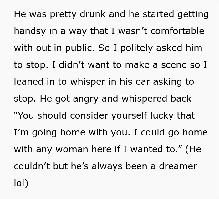 Woman Tells Drunk Boyfriend To Stop Acting Like A Jerk, He Refuses: “I Could Go Home With Any Woman Here”